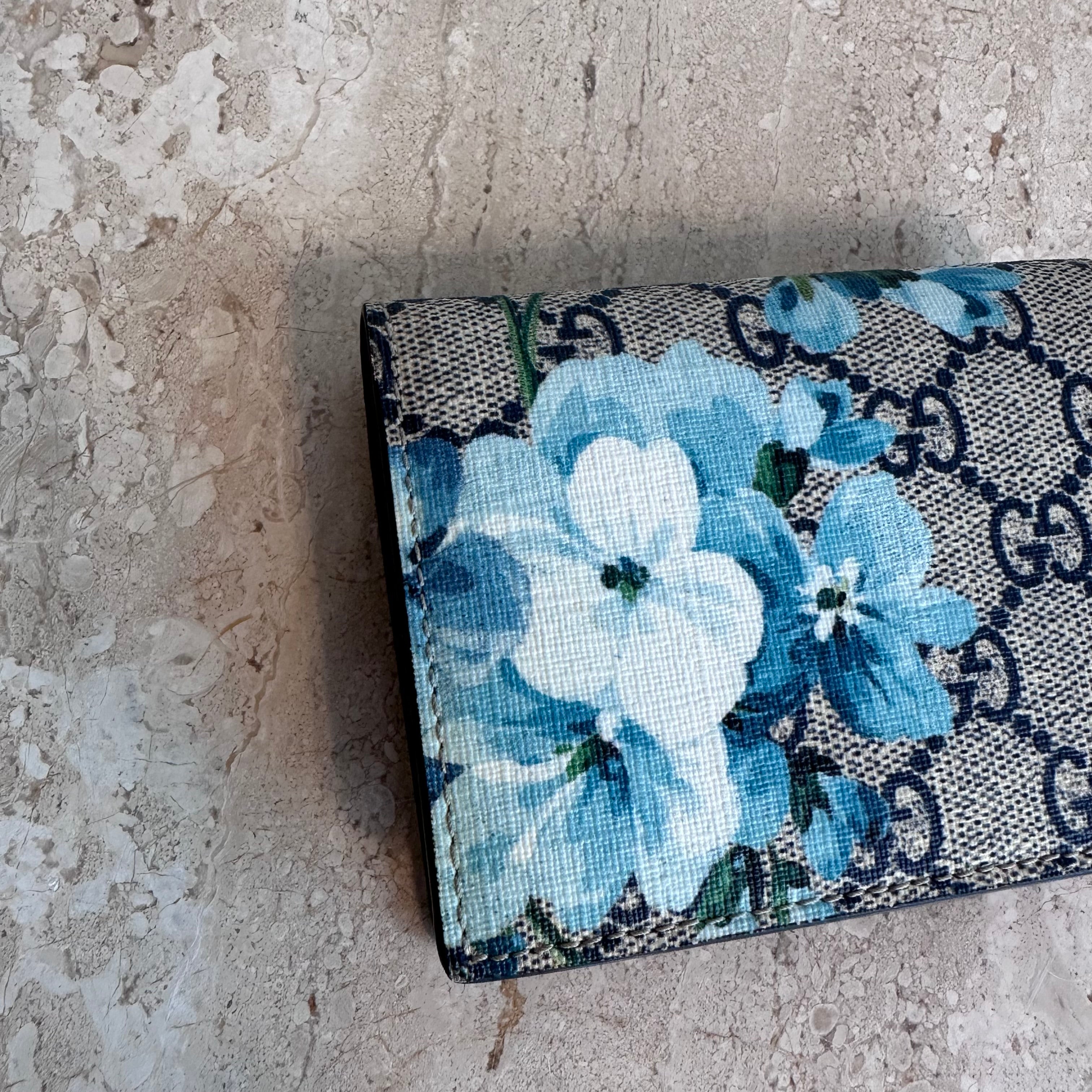 Pre-Owned GUCCI Blooms Compact Wallet