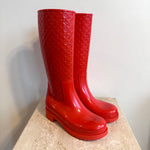 Pre-Owned LOUIS VUITTON Rain Boots Size 38
