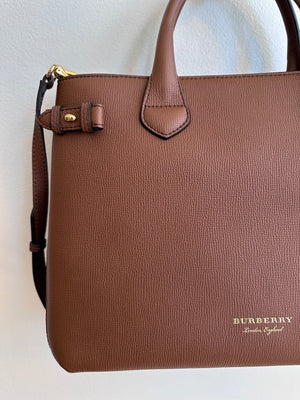 Pre-Owned BURBERRY Banner Tote