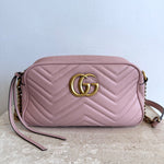 Pre-Owned Gucci GG Blush Marmont Small Shoulder Bag