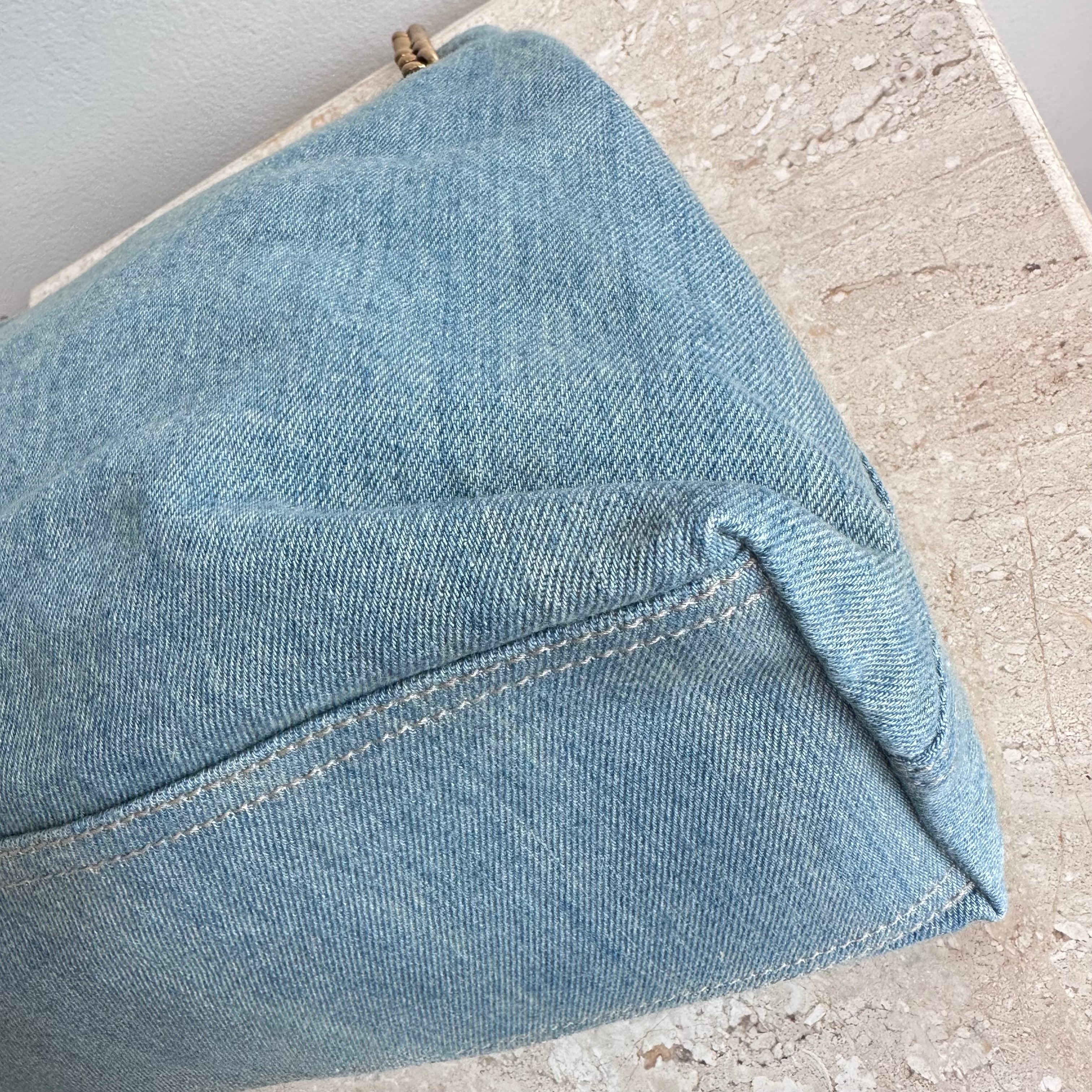 Pre-Owned GUCCI SoHo Denim Shoulder Bag