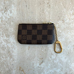 Pre-Owned LOUIS VUITTON Damier Ebene Key Pouch