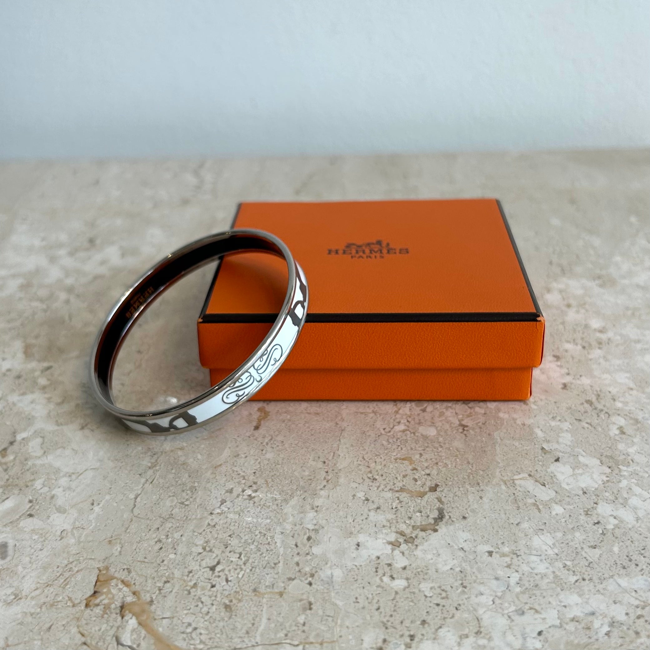 Pre-Owned HERMES Brides de Gala Tattoo Bangle - 62