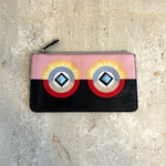 Pre-Owned FENDI Hypnoteyes Bubblegum Studded Monster Pouch
