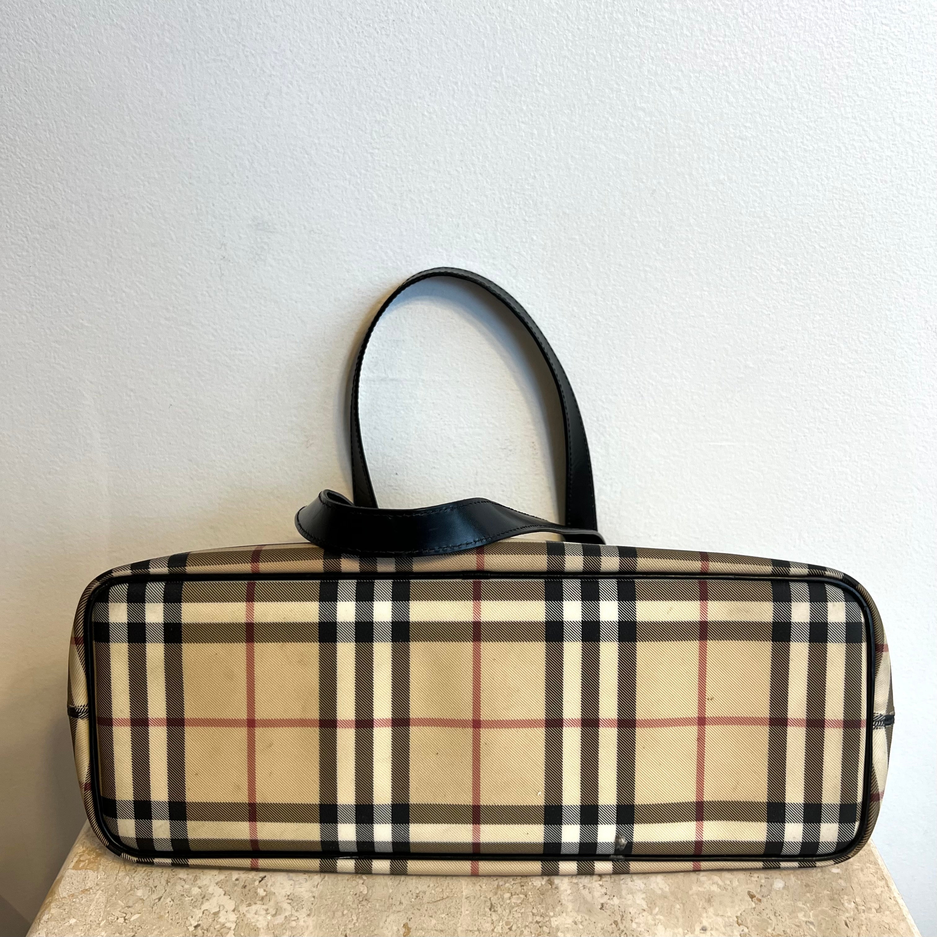 Pre-Owned BURBERRY Vintage Nova Check Tote