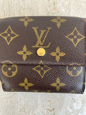 Pre-Owned LOUIS VUITTON Monogram Elise Wallet