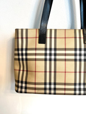 Pre-Owned BURBERRY Vintage Nova Check Tote