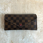 Pre-Owned LOUIS VUITTON Damier Ebene Josephine Wallet