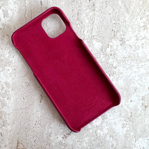 Pre-Owned LOUIS VUITTON iPhone 11 Pro Max Bumper Monogram Scarlett