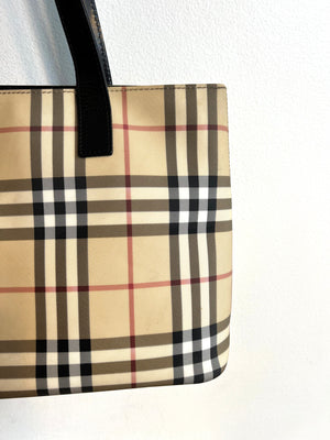 Pre-Owned BURBERRY Vintage Nova Check Tote