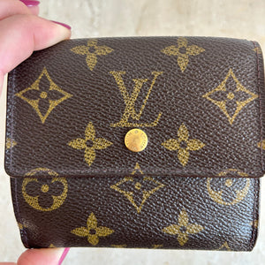 Pre-Owned LOUIS VUITTON Monogram Elise Wallet