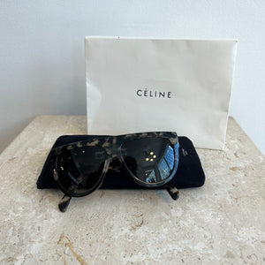 Pre-Owned CELINE CL41026 Shield Sunglasses