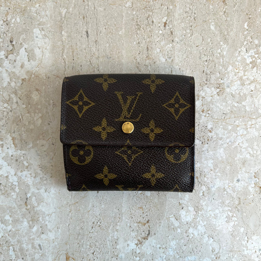 Pre-Owned LOUIS VUITTON Monogram Elise Wallet