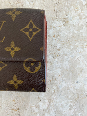 Pre-Owned LOUIS VUITTON Monogram Elise Wallet