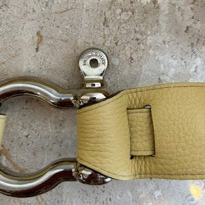 Pre-Owned BURBERRY Yellow Belt - 36/90