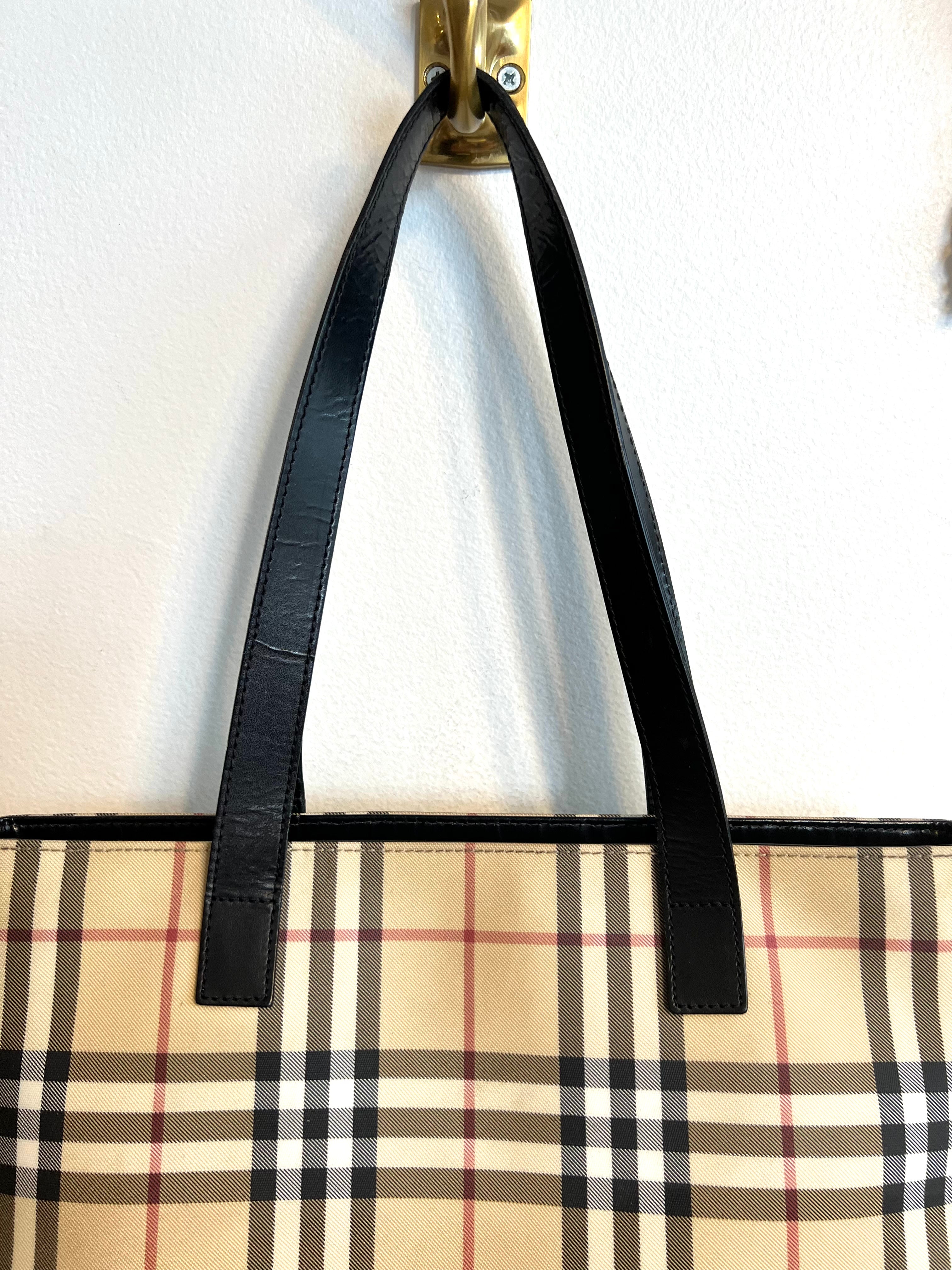 Pre-Owned BURBERRY Vintage Nova Check Tote