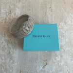Pre-Owned TIFFANY & CO. Somerset Mesh Cuff Bangle