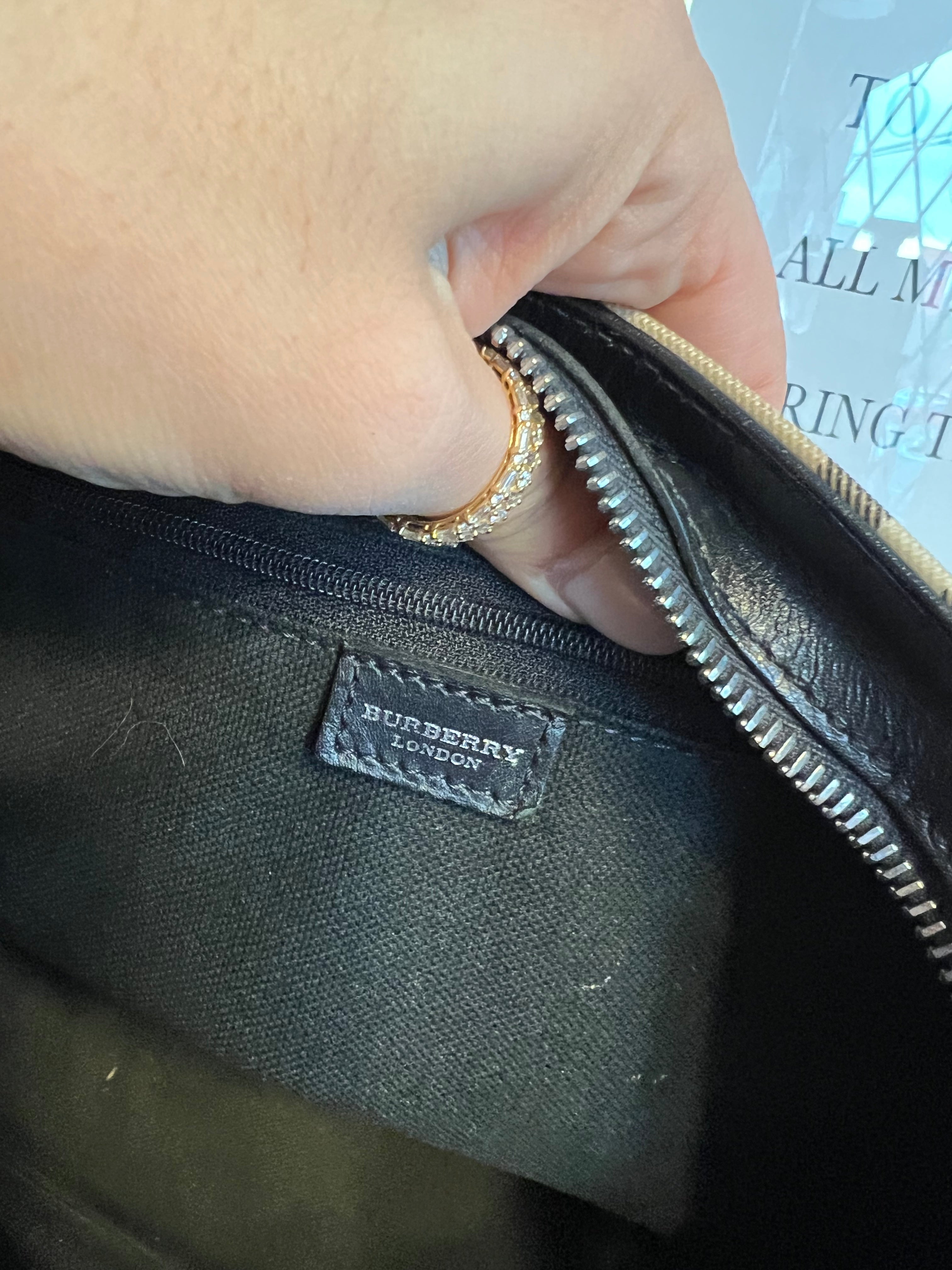 Pre-Owned BURBERRY Vintage Nova Check Tote