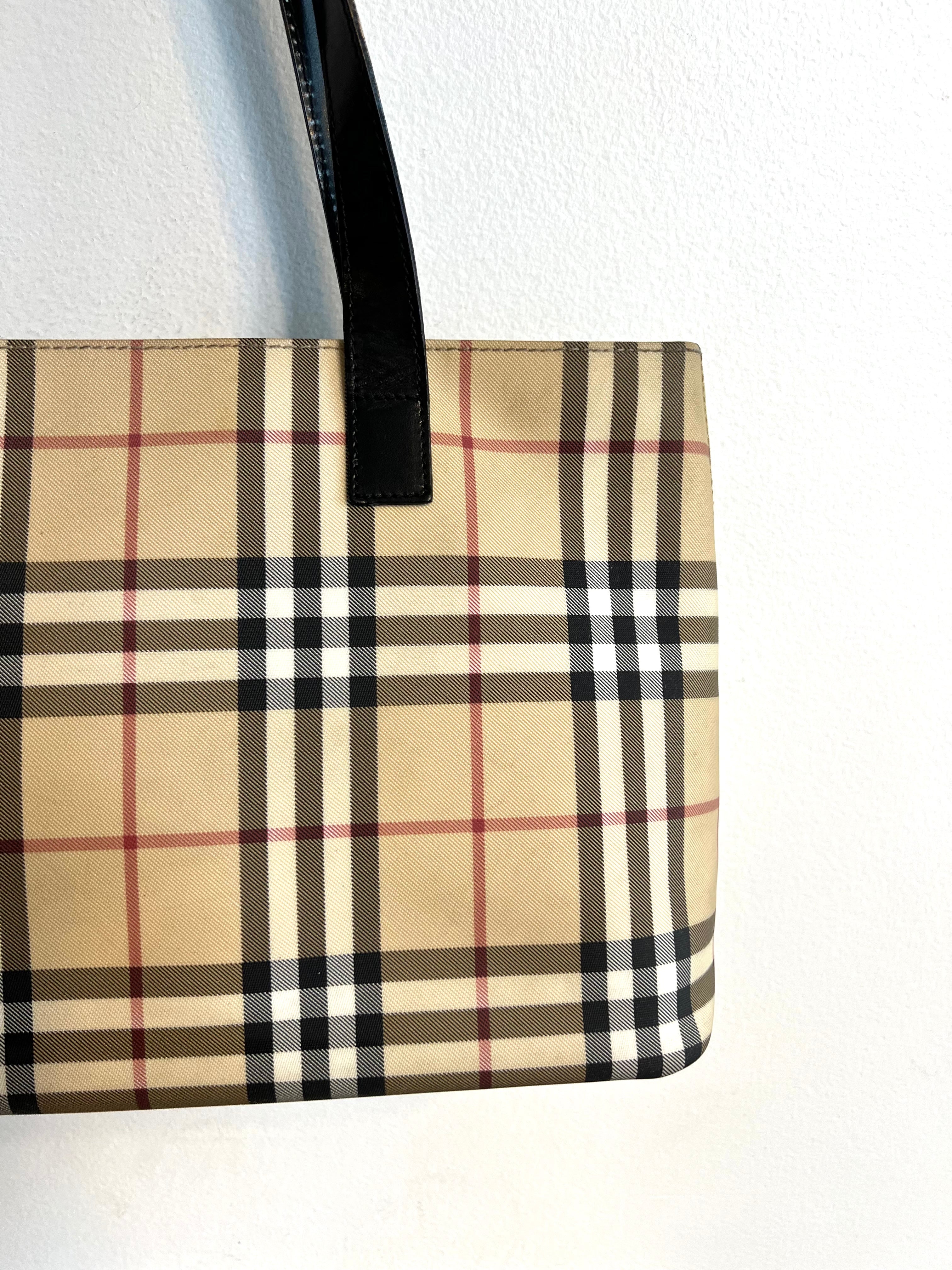 Pre-Owned BURBERRY Vintage Nova Check Tote