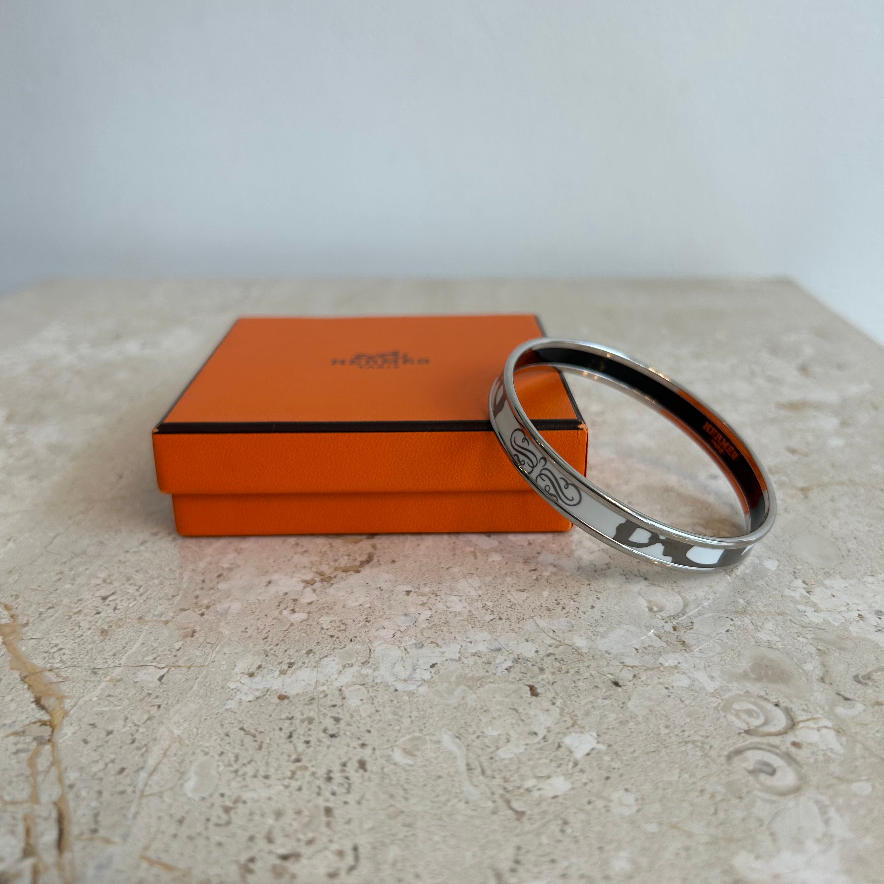 Pre-Owned HERMES Brides de Gala Tattoo Bangle - 62