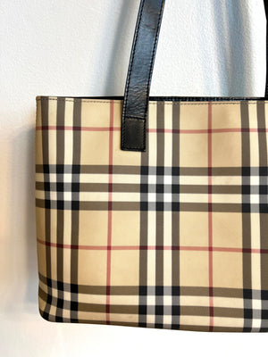Pre-Owned BURBERRY Vintage Nova Check Tote