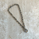 Pre-Owned DAVID YURMAN Two-Tone Padlock Pendant Necklace