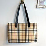 Pre-Owned BURBERRY Vintage Nova Check Tote