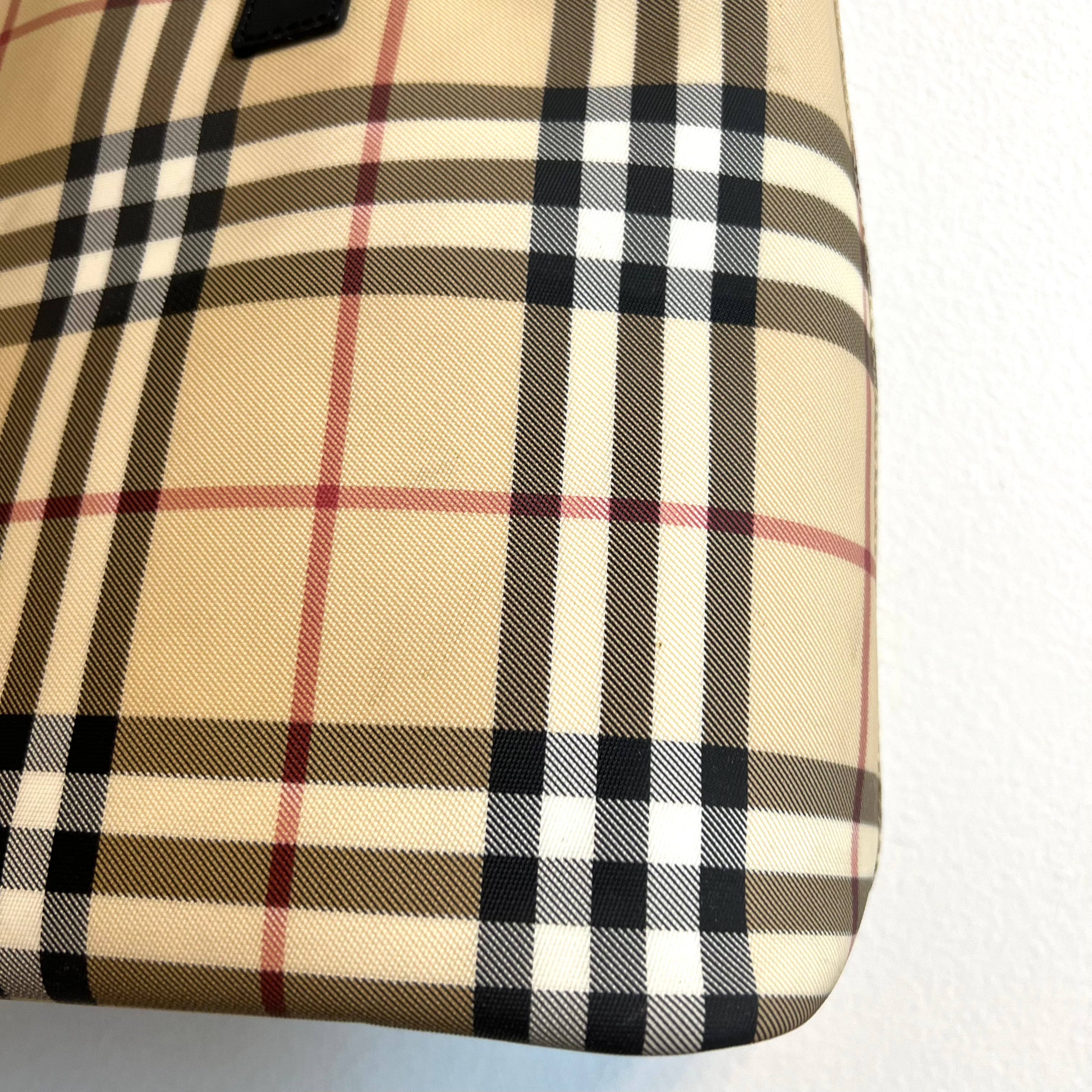 Pre-Owned BURBERRY Vintage Nova Check Tote