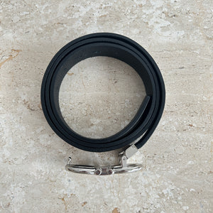 Pre-Owned SALVATORE FERRAGAMO Mens Adjustable Gancini Belt