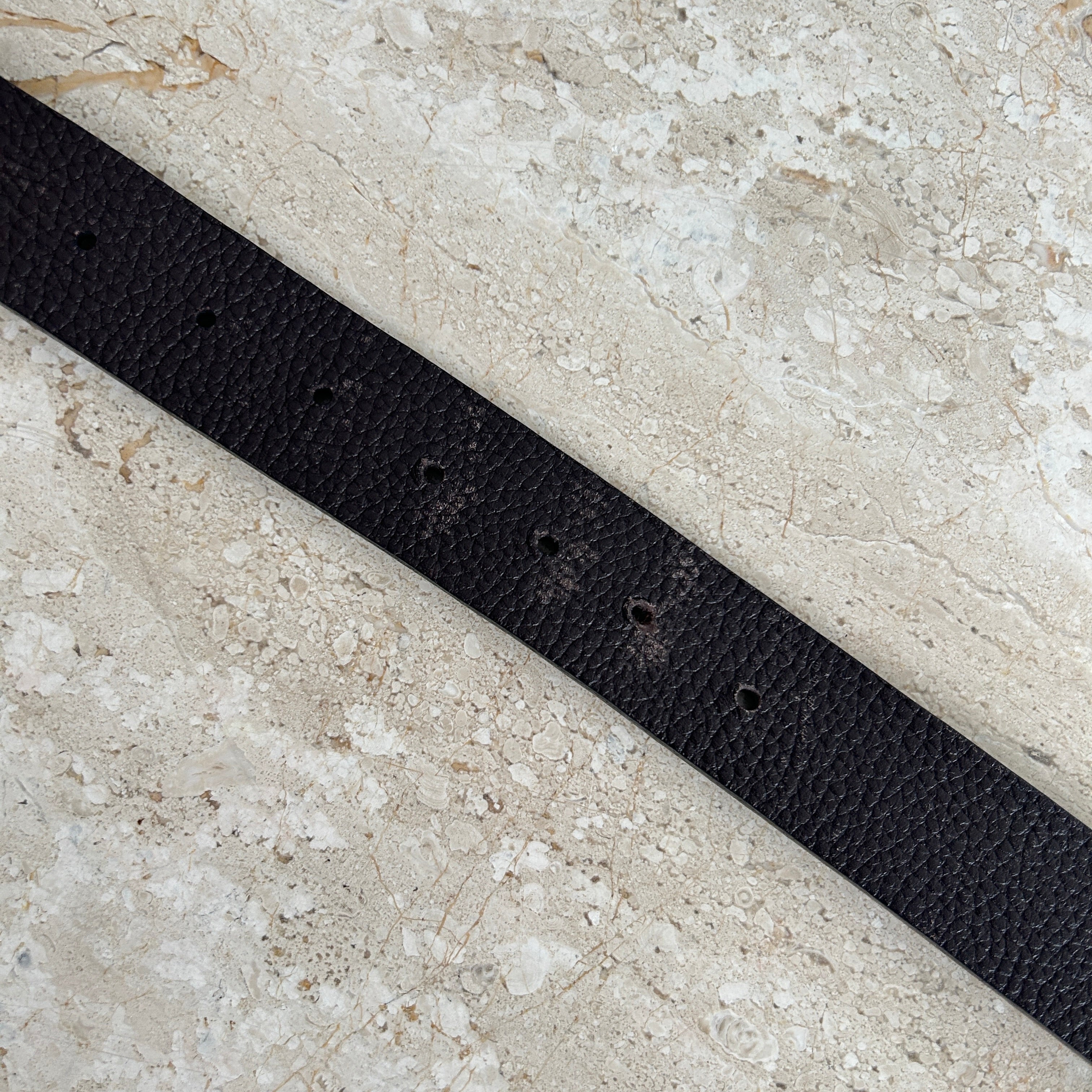 Pre-Owned SALVATORE FERRAGAMO Mens Adjustable Gancini Belt