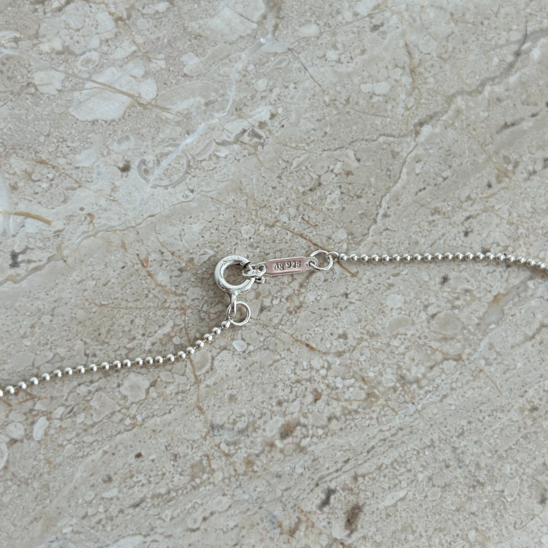 Pre-Owned Tiffany & Co. Heart Tag Pendant Long Necklace