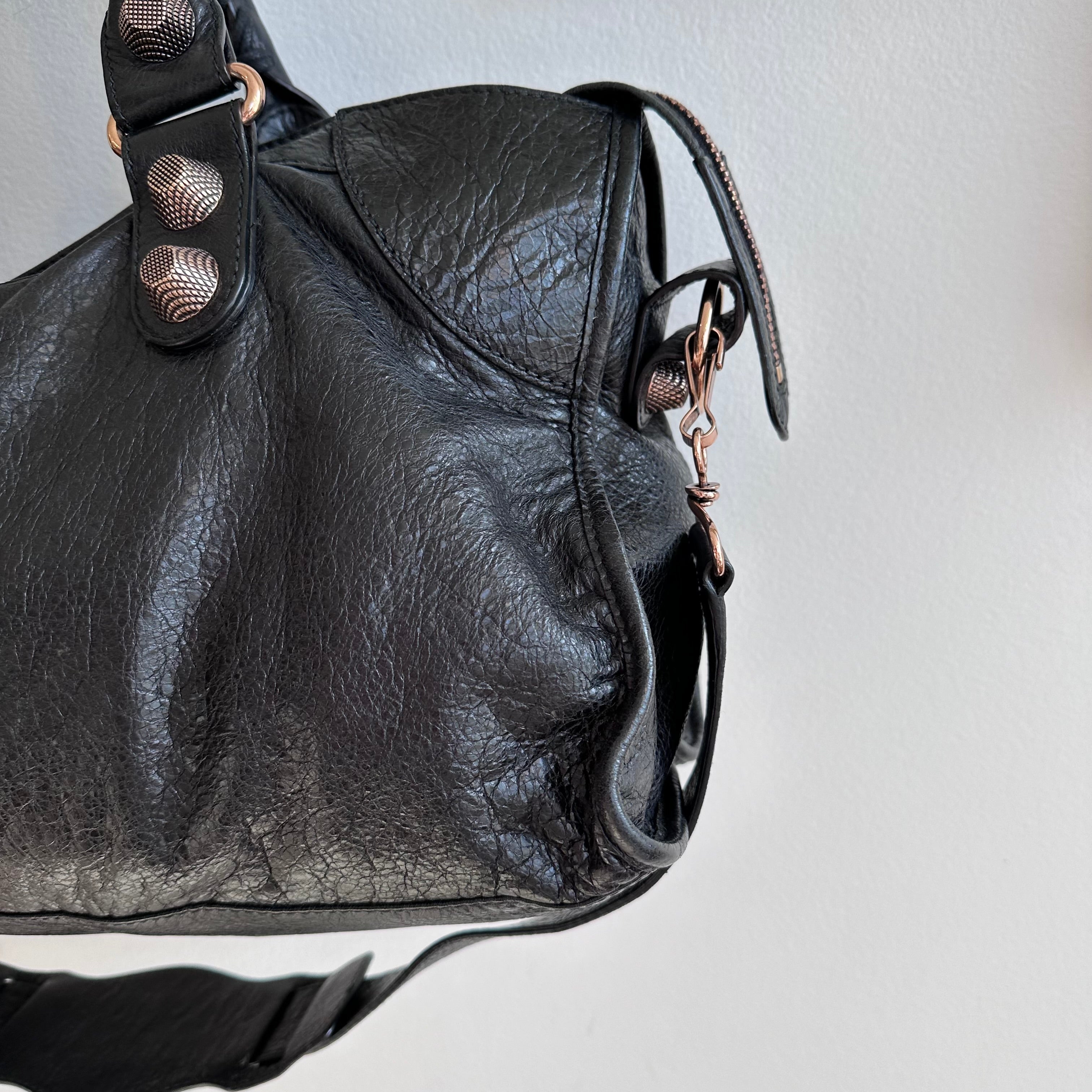 Pre-Owned BALENCIAGA Black City Bag