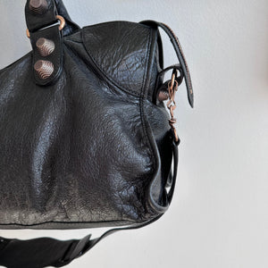 Pre-Owned BALENCIAGA Black City Bag