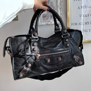 Pre-Owned BALENCIAGA Black City Bag