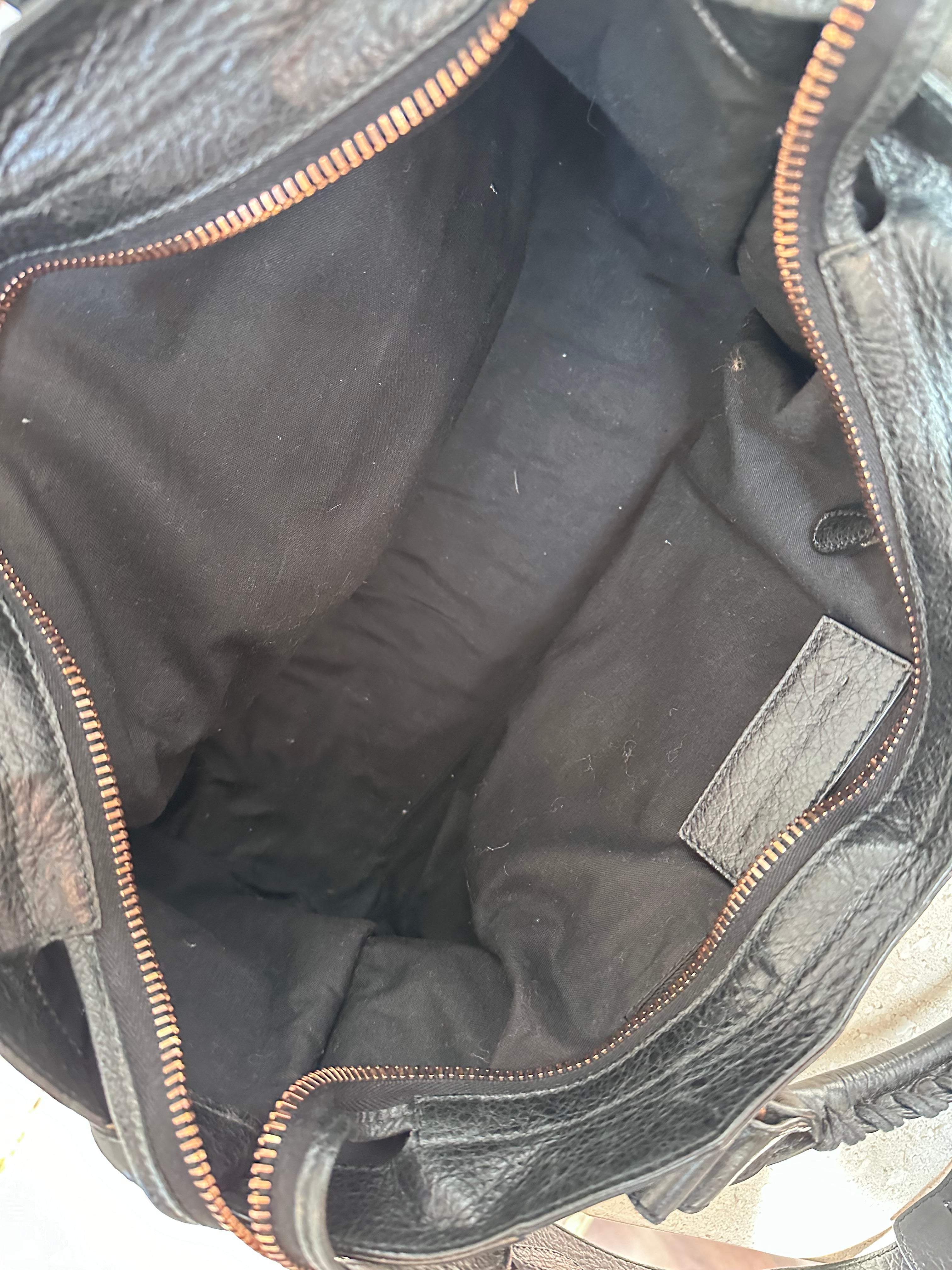 Pre-Owned BALENCIAGA Black City Bag