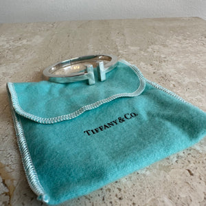 Pre-Owned TIFFANY & CO. Medium SS T Square Bracelet