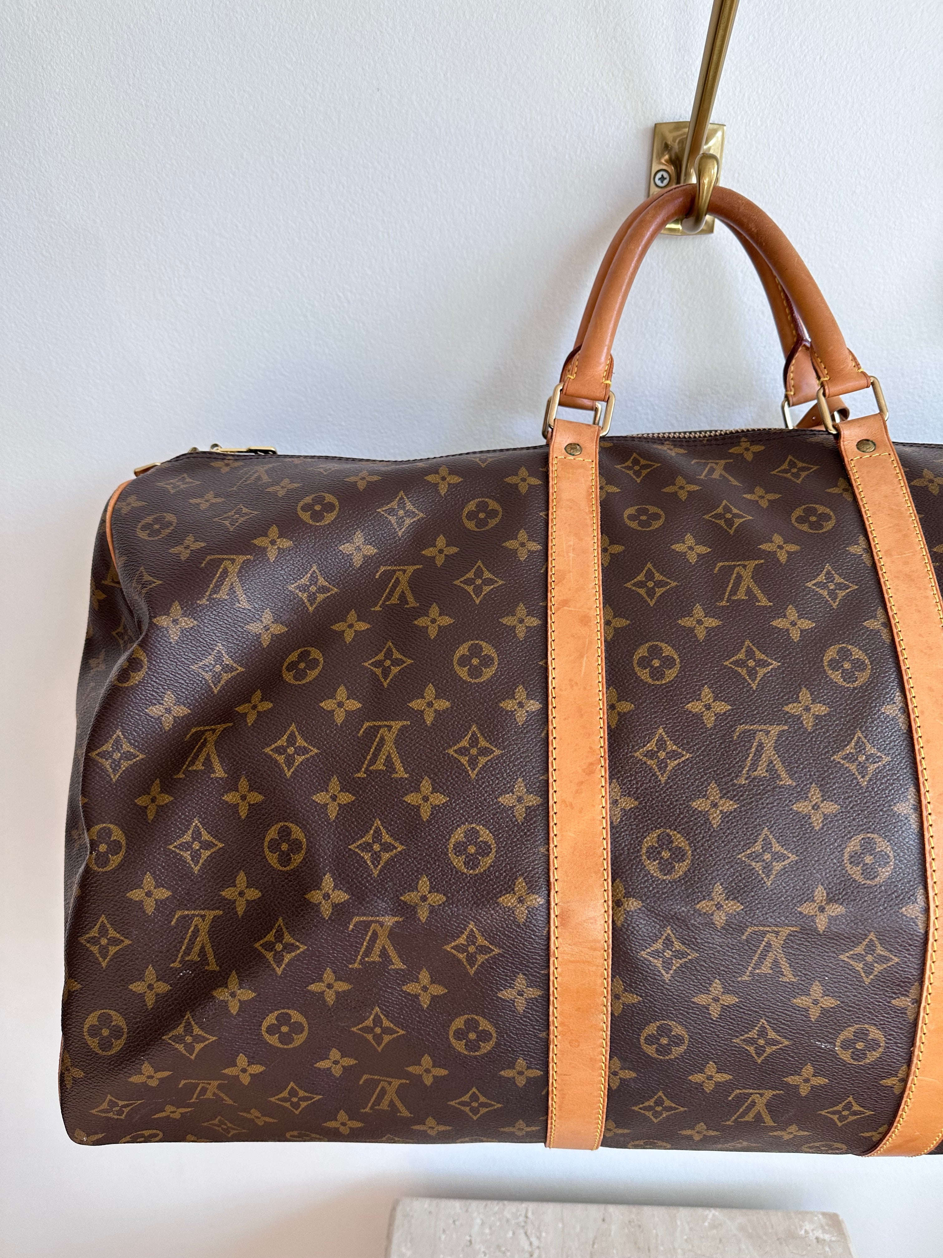 Pre-Owned LOUIS VUITTON Monogram Keepall Bandoulier 60