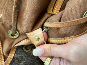 Pre-Owned LOUIS VUITTON Monogram Montsouris GM Backpack