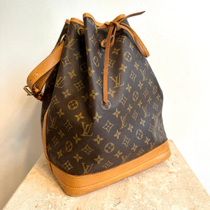 Louis Vuitton Vintage Monogram Grand Noe GM Bucket Bag