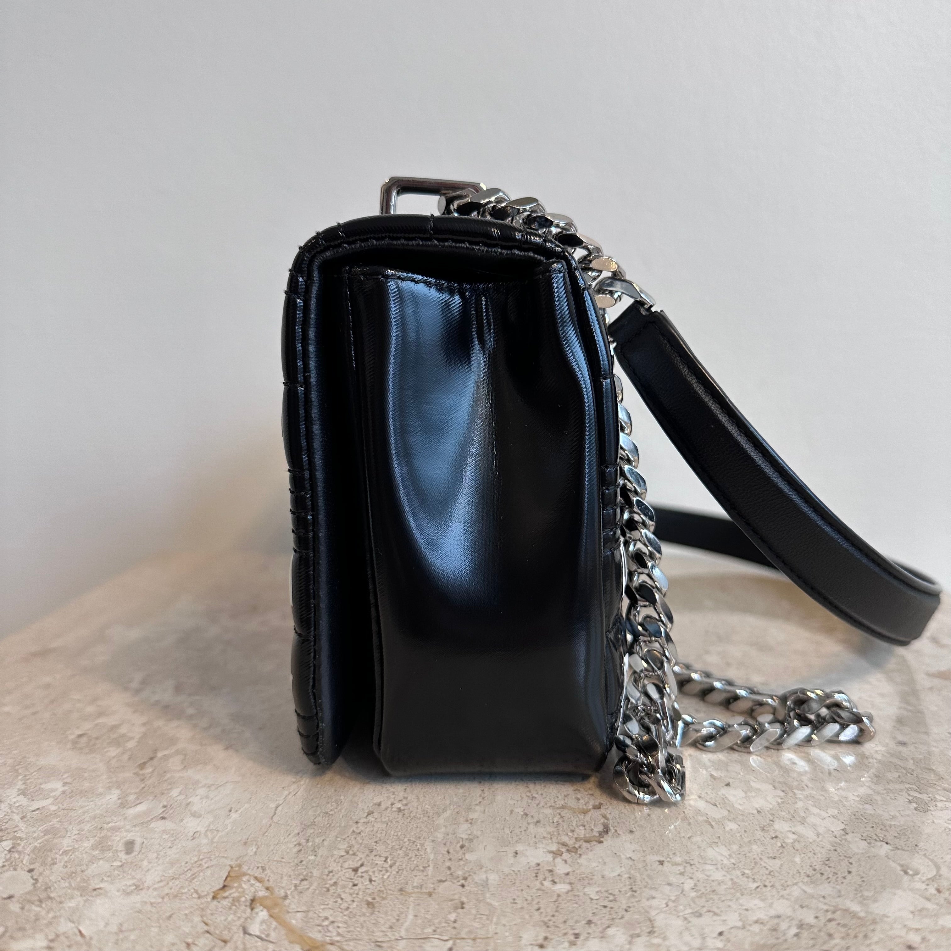 Pre-Owned BURBERRY Horseferry Print Small Lola Crossbody Bag