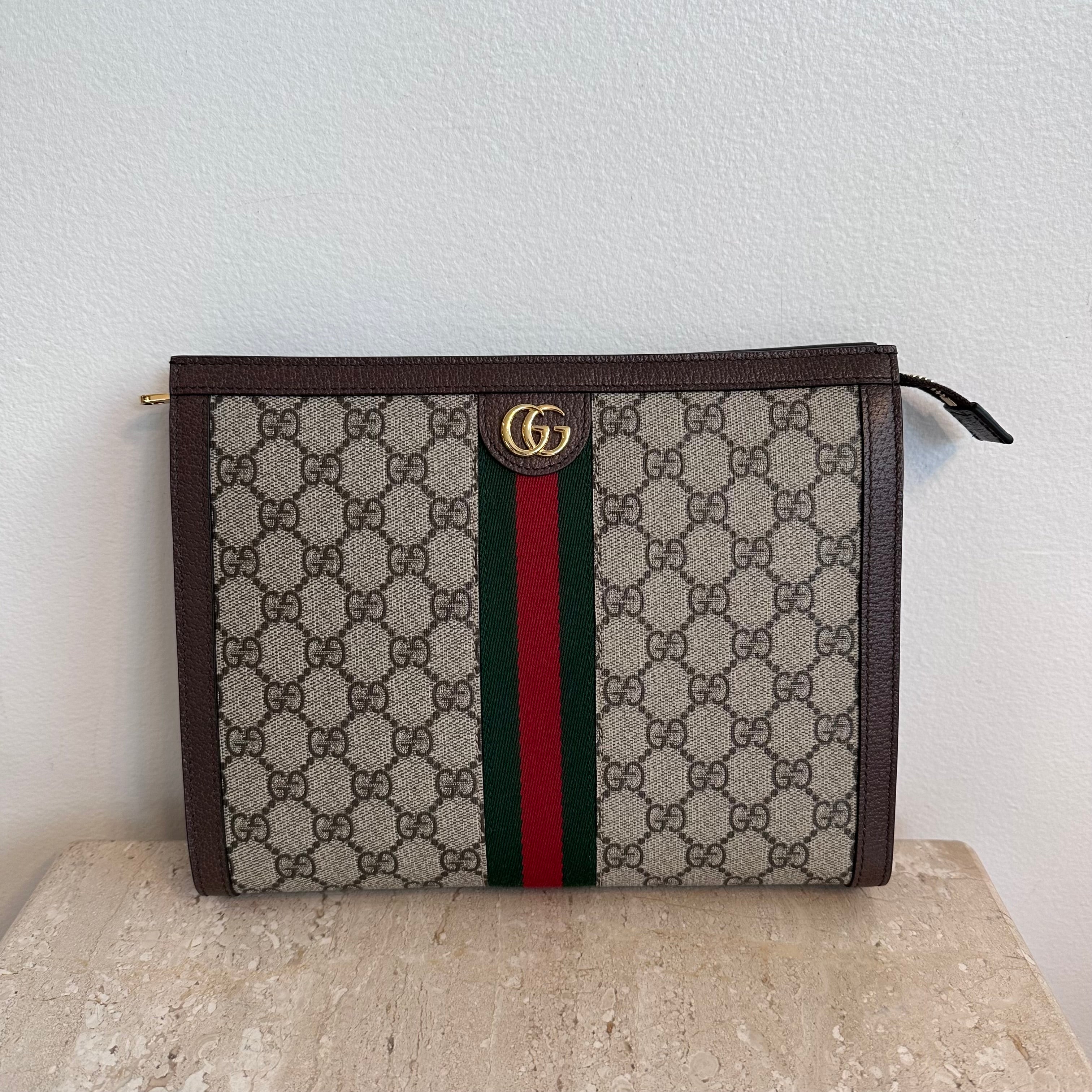 Pre-Owned GUCCI Ophidia Pouch