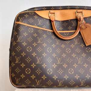 Pre-Owned LOUIS VUITTON Monogram Alize 24 Heures Travel Bag