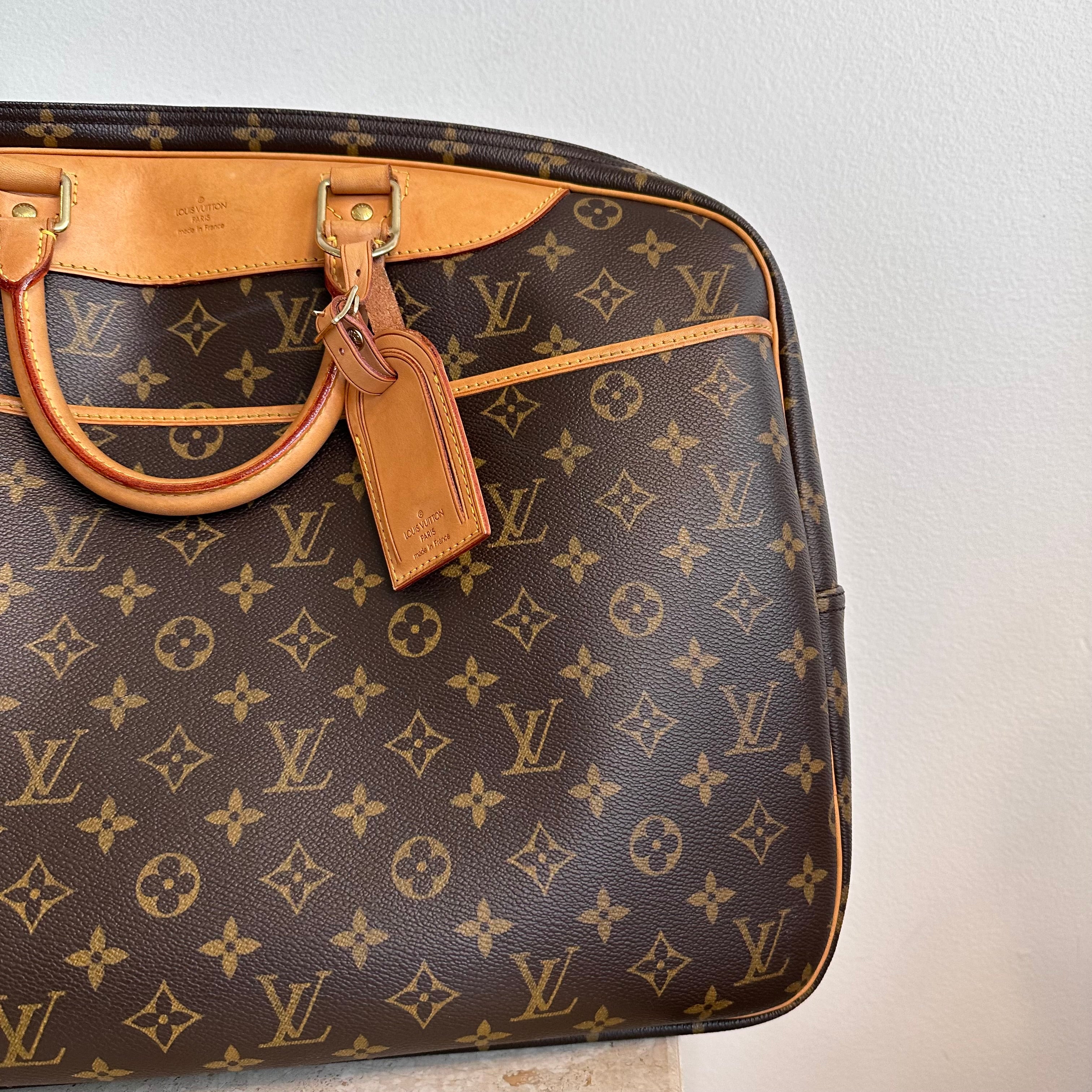 Pre-Owned LOUIS VUITTON Monogram Alize 24 Heures Travel Bag
