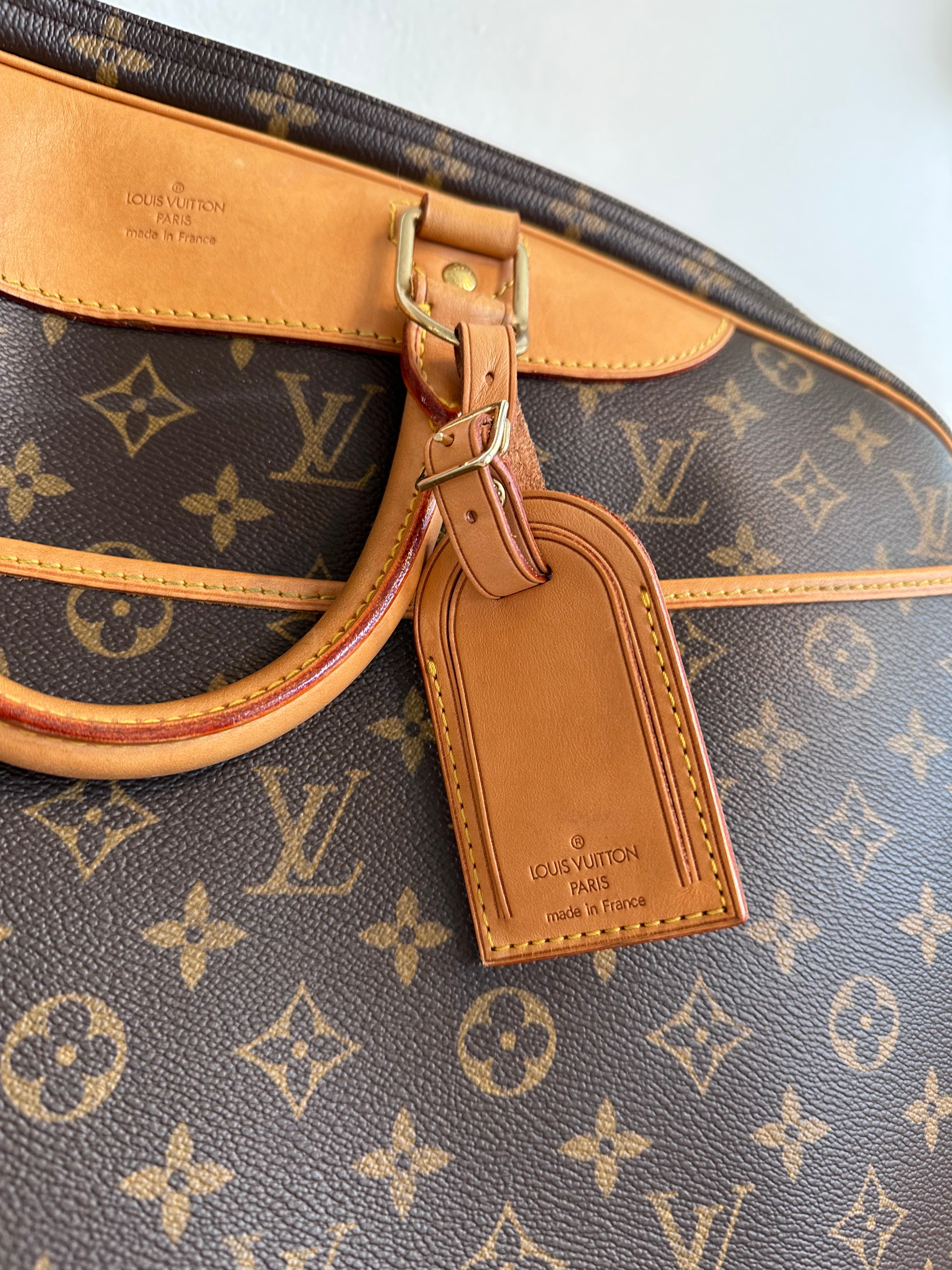 Pre-Owned LOUIS VUITTON Monogram Alize 24 Heures Travel Bag