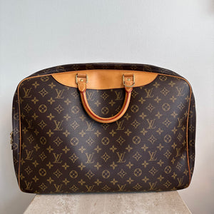 Pre-Owned LOUIS VUITTON Monogram Alize 24 Heures Travel Bag