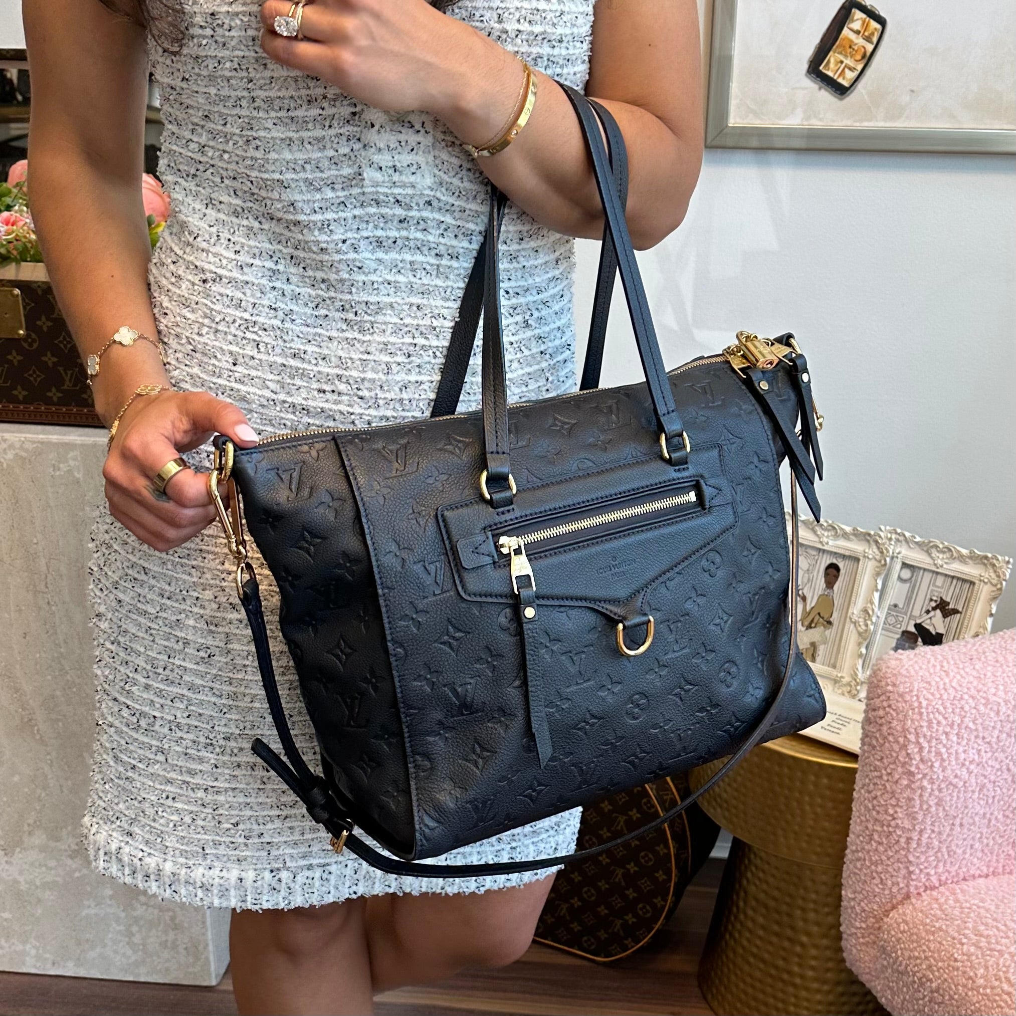 Pre-Owned LOUIS VUITTON Empreinte Infini Lumineuse PM
