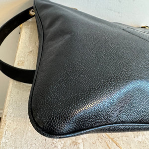Pre-Owned CHANEL Vintage XL Black Caviar Timeless Tote Bag
