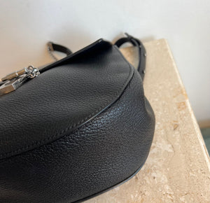 Pre-Owned CHLOE Black Leather Drew Crossbody Bag