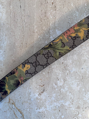 Pre-Owned GUCCI Flora Belt Size 85/34