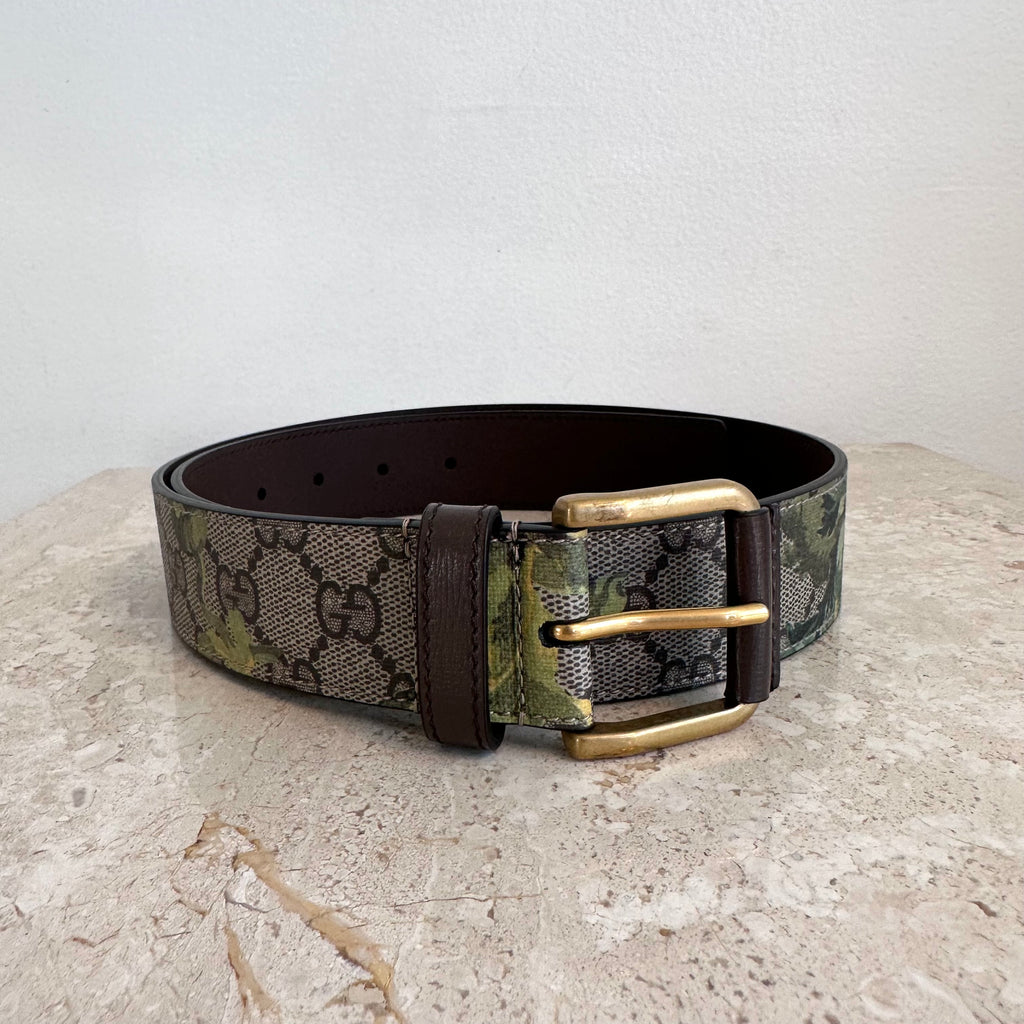 Pre-Owned GUCCI Flora Belt Size 80/32
